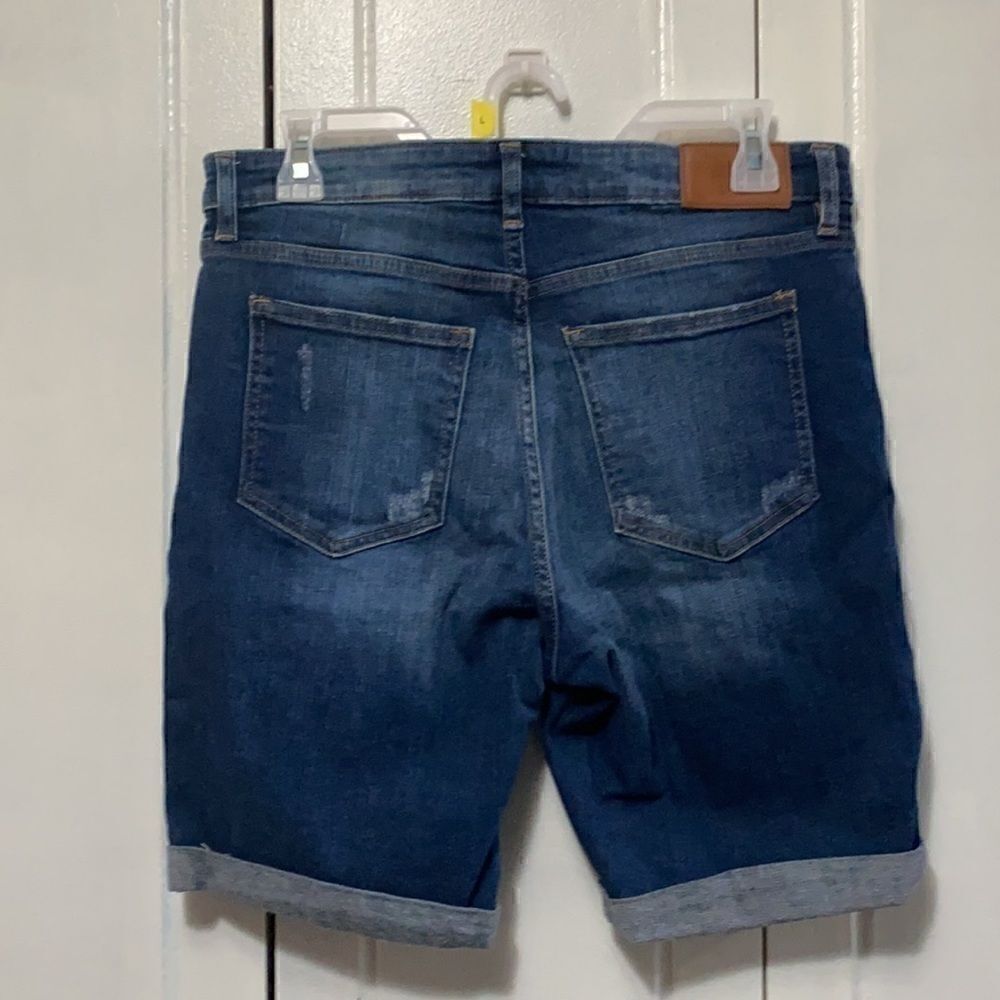 L.O.G.G. High Waisted Jean Shorts Medium Wash M - Picture 5 of 7